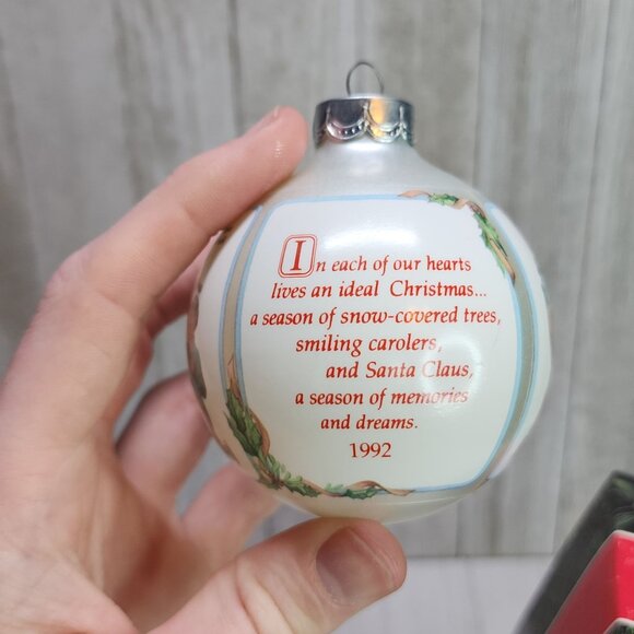 VTG Hallmark Keepsake Ornament Norman Rockwell The Saturday Evening Post - Picture 4 of 9